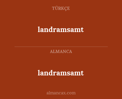landramsamt - landramsamt