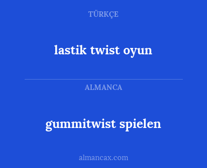 gummitwist spielen - lastik twist oyun