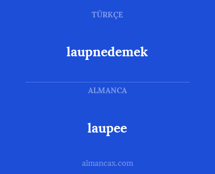 laupnedemek - laupee