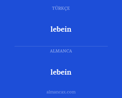 lebein - lebein