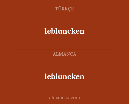 lebluncken - lebluncken