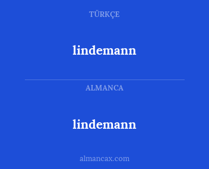 lindemann - lindemann
