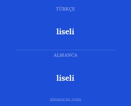 liseli - liseli