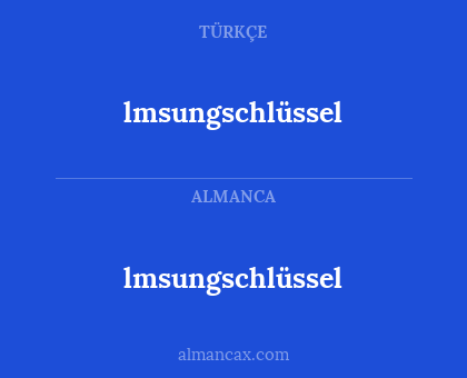 lmsungschlüssel - lmsungschlüssel