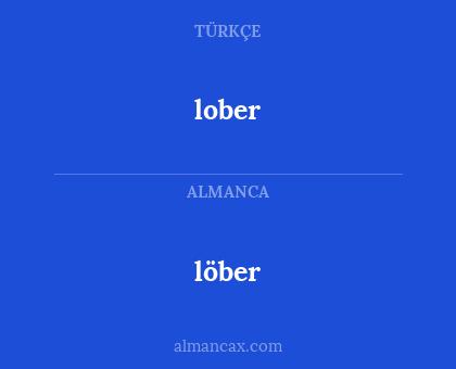 löber - lober