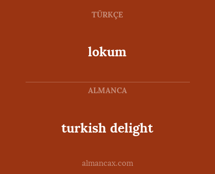 turkish delight - lokum