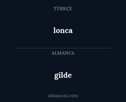 lonca - gilde
