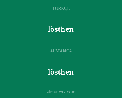 lösthen - lösthen