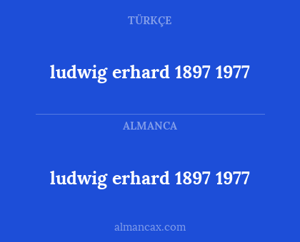 ludwig erhard 1897 1977 - ludwig erhard 1897 1977