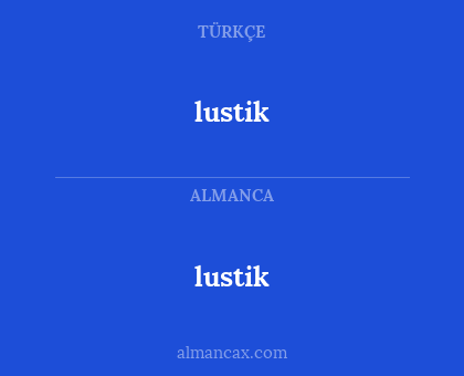 lustik - lustik