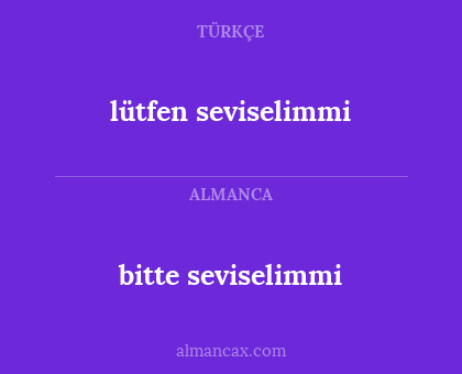 lütfen seviselimmi - bitte seviselimmi