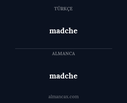 madche - madche