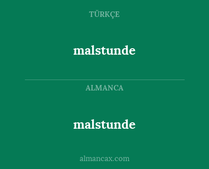 malstunde - malstunde