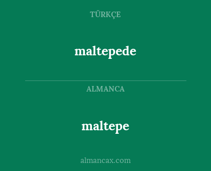 maltepe - maltepede