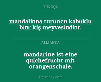 mandarine ist eine quichefrucht mit orangenschale. - mandali̇na turuncu kabuklu bi̇r kiş meyvesi̇di̇r.