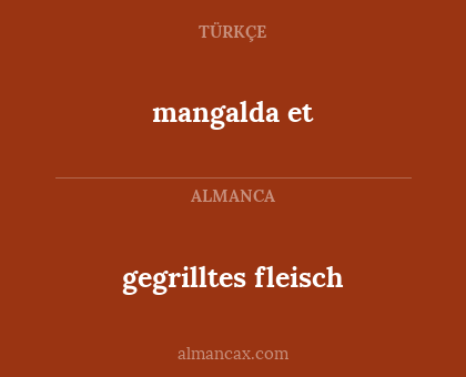 mangalda et - gegrilltes fleisch