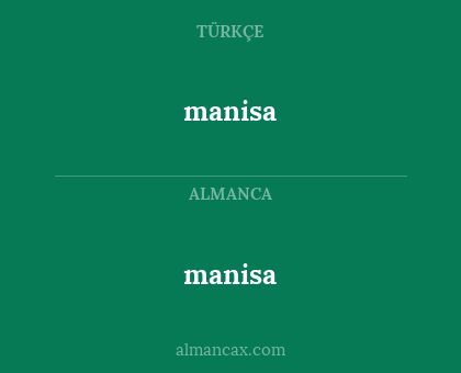 manisa - manisa