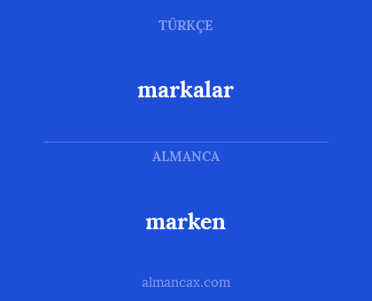 markalar - marken