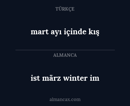 ist märz winter im - mart ayı içinde kış