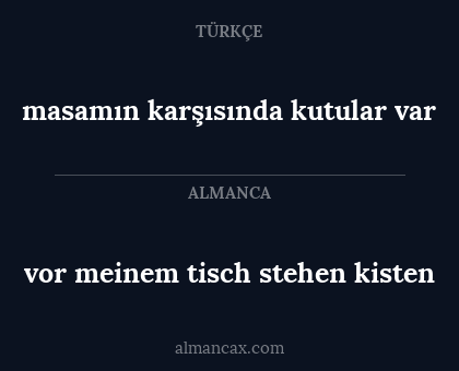 vor meinem tisch stehen kisten - masamın karşısında kutular var