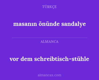 masanın önünde sandalye - vor dem schreibtisch-stühle