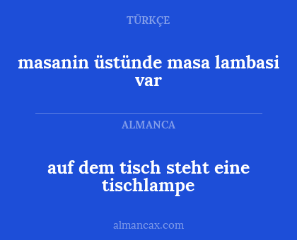 auf dem tisch steht eine tischlampe - masanin üstünde masa lambasi var