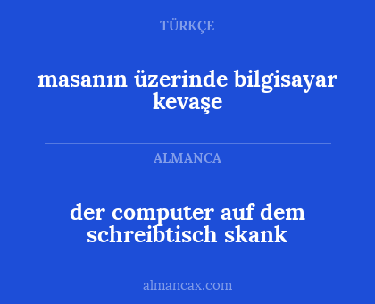 der computer auf dem schreibtisch skank - masanın üzerinde bilgisayar kevaşe