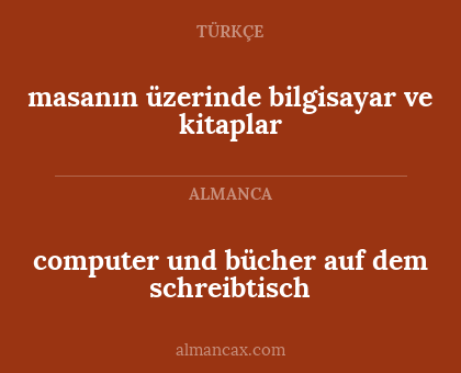 masanın üzerinde bilgisayar ve kitaplar - computer und bücher auf dem schreibtisch