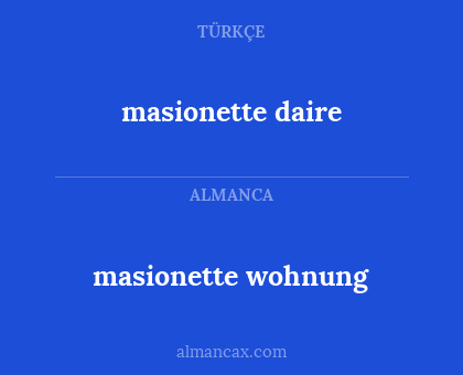 masionette daire - masionette wohnung