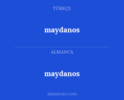 maydanos - maydanos