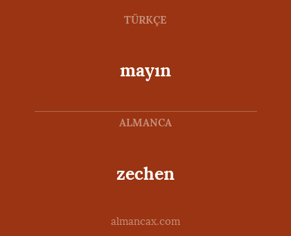 zechen - mayın