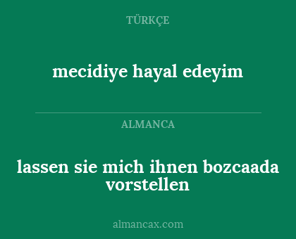 mecidiye hayal edeyim - lassen sie mich ihnen bozcaada vorstellen