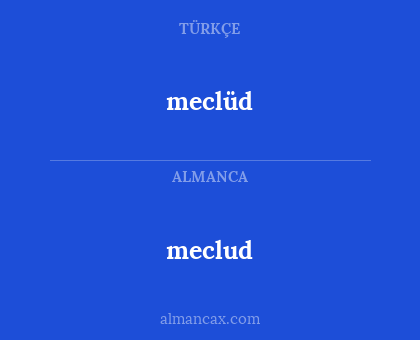 meclud - meclüd