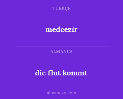 medcezir - die flut kommt