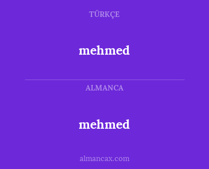 mehmed - mehmed