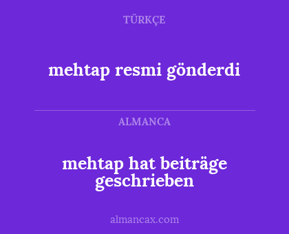 mehtap hat beiträge geschrieben - mehtap resmi gönderdi