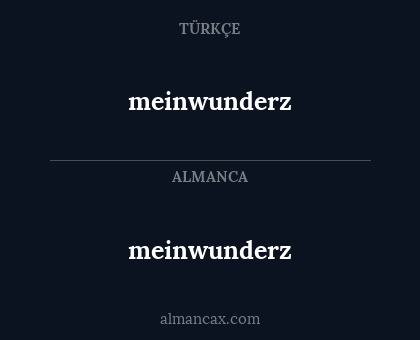 meinwunderz - meinwunderz