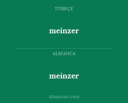 meinzer - meinzer