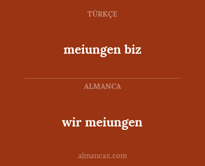 wir meiungen - meiungen biz