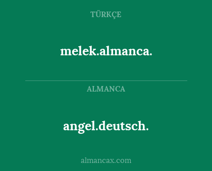 angel.deutsch. - melek.almanca.
