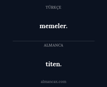 titen. - memeler.
