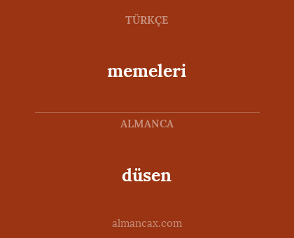 düsen - memeleri