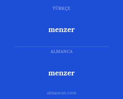 menzer - menzer