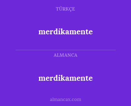 merdikamente - merdikamente
