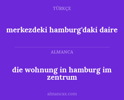merkezdeki hamburg'daki daire - die wohnung in hamburg im zentrum