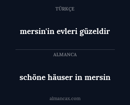 schöne häuser in mersin - mersin'in evleri güzeldir