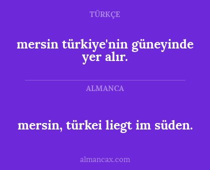 mersin türkiye'nin güneyinde yer alır. - mersin, türkei liegt im süden.