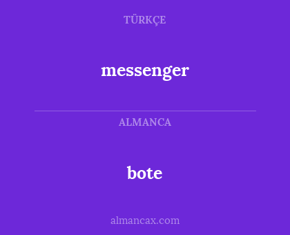 messenger - bote