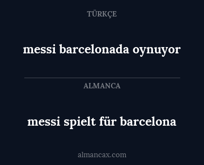 messi spielt für barcelona - messi barcelonada oynuyor