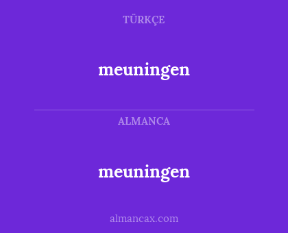 meuningen - meuningen
